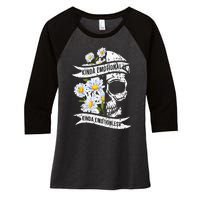 Kinda Emotional Kinda Emotionless Mental Health Women's Tri-Blend 3/4-Sleeve Raglan Shirt