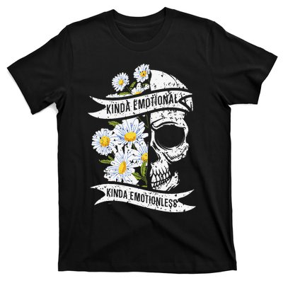 Kinda Emotional Kinda Emotionless Mental Health T-Shirt