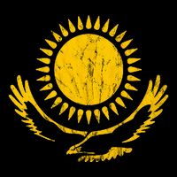Kazakhstan Eagle Kazakh Roots Kazakhstan Crest Kazak Apron