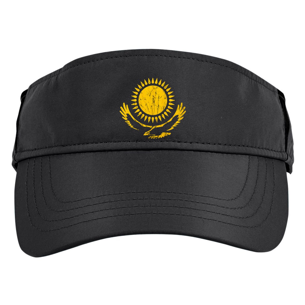 Kazakhstan Eagle Kazakh Roots Kazakhstan Crest Kazak Adult Drive Performance Visor