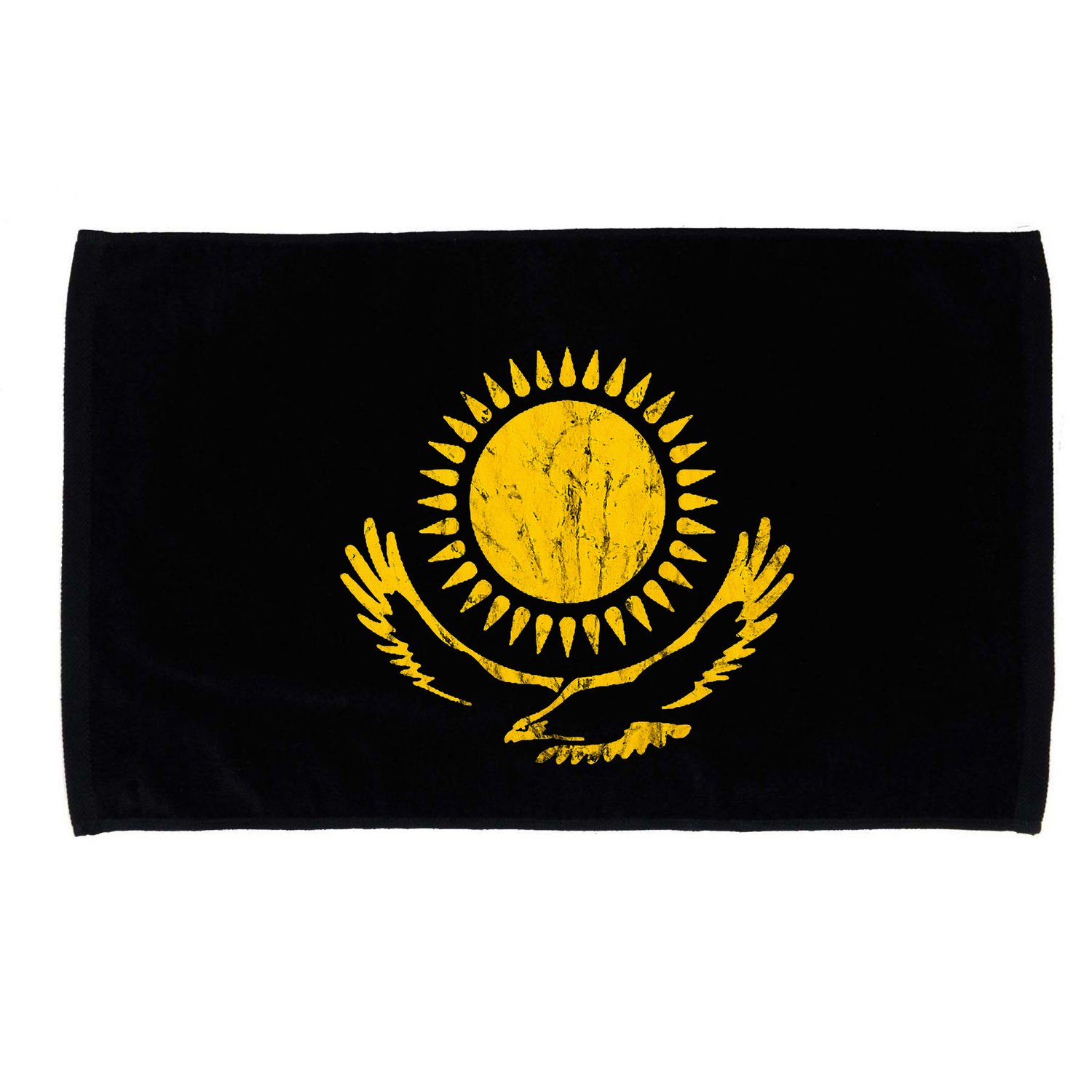 Kazakhstan Eagle Kazakh Roots Kazakhstan Crest Kazak Microfiber Hand Towel