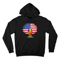 Kente African American Woman Hoodie