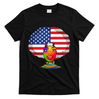Kente African American Woman T-Shirt
