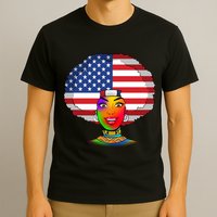 Kente African American Woman T-Shirt