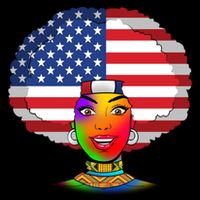 Kente African American Woman T-Shirt
