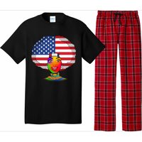 Kente African American Woman Pajama Set