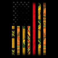 Kente US African American Flag Mug