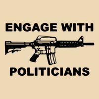 Krime Engage With Politicians Zip Tote Bag