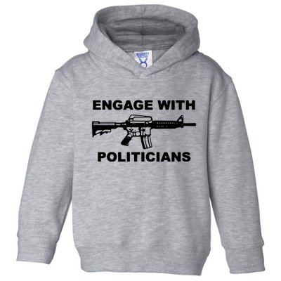 Krime Engage With Politicians Toddler Hoodie