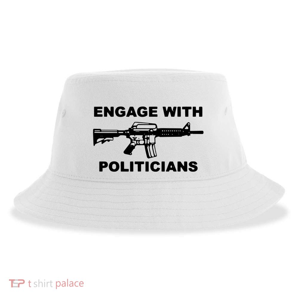 Krime Engage With Politicians Sustainable Bucket Hat