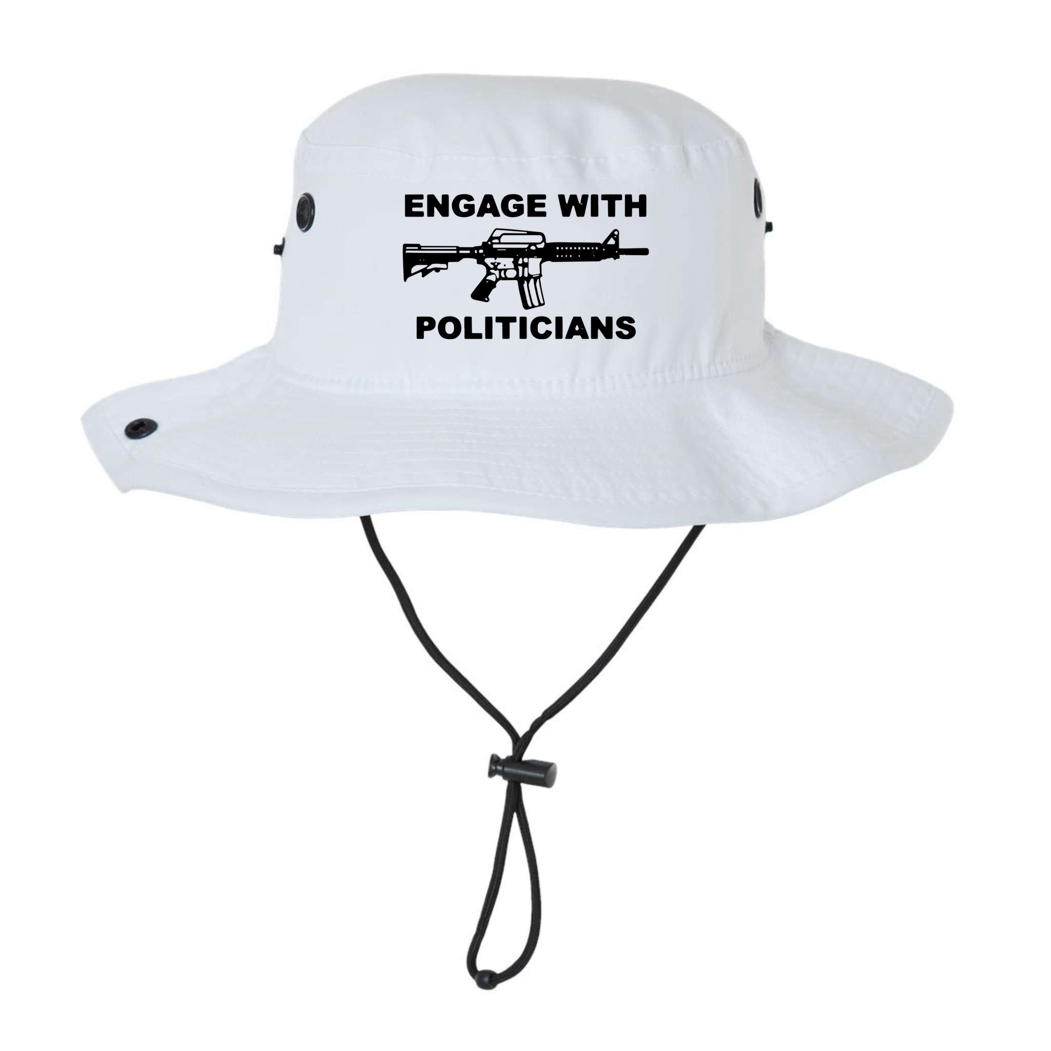 Krime Engage With Politicians Bucket Hat
