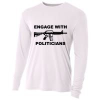 Krime Engage With Politicians Cooling Performance Long Sleeve Crew