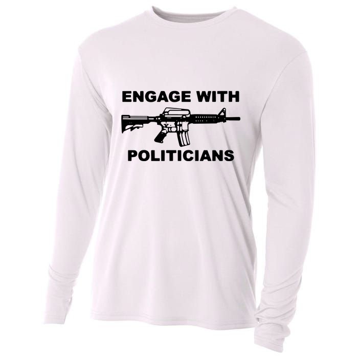 Krime Engage With Politicians Cooling Performance Long Sleeve Crew