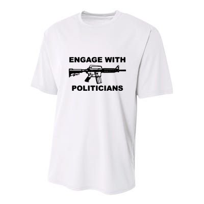 Krime Engage With Politicians Youth Performance Sprint T-Shirt