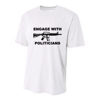 Krime Engage With Politicians Youth Performance Sprint T-Shirt