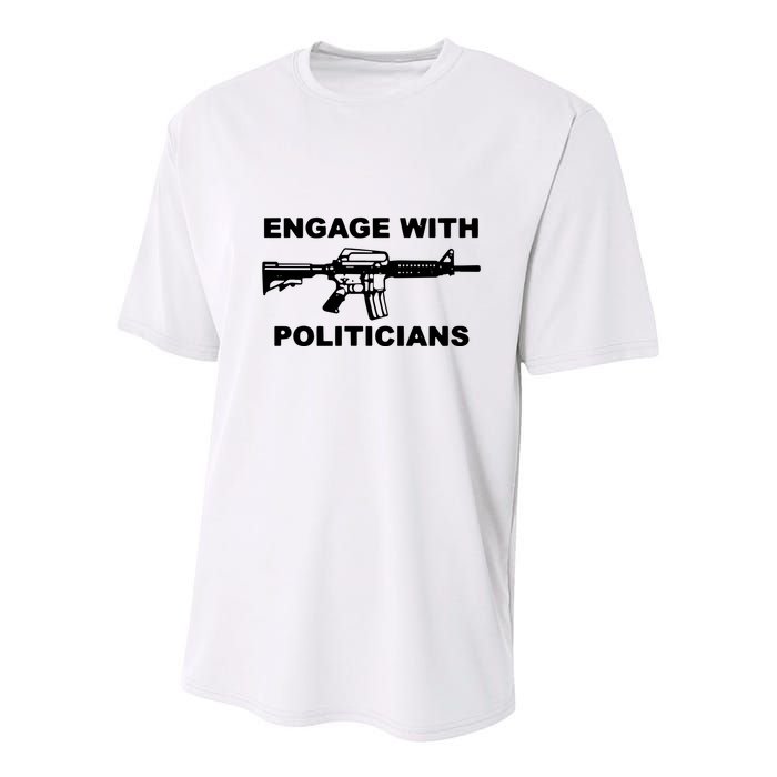 Krime Engage With Politicians Youth Performance Sprint T-Shirt