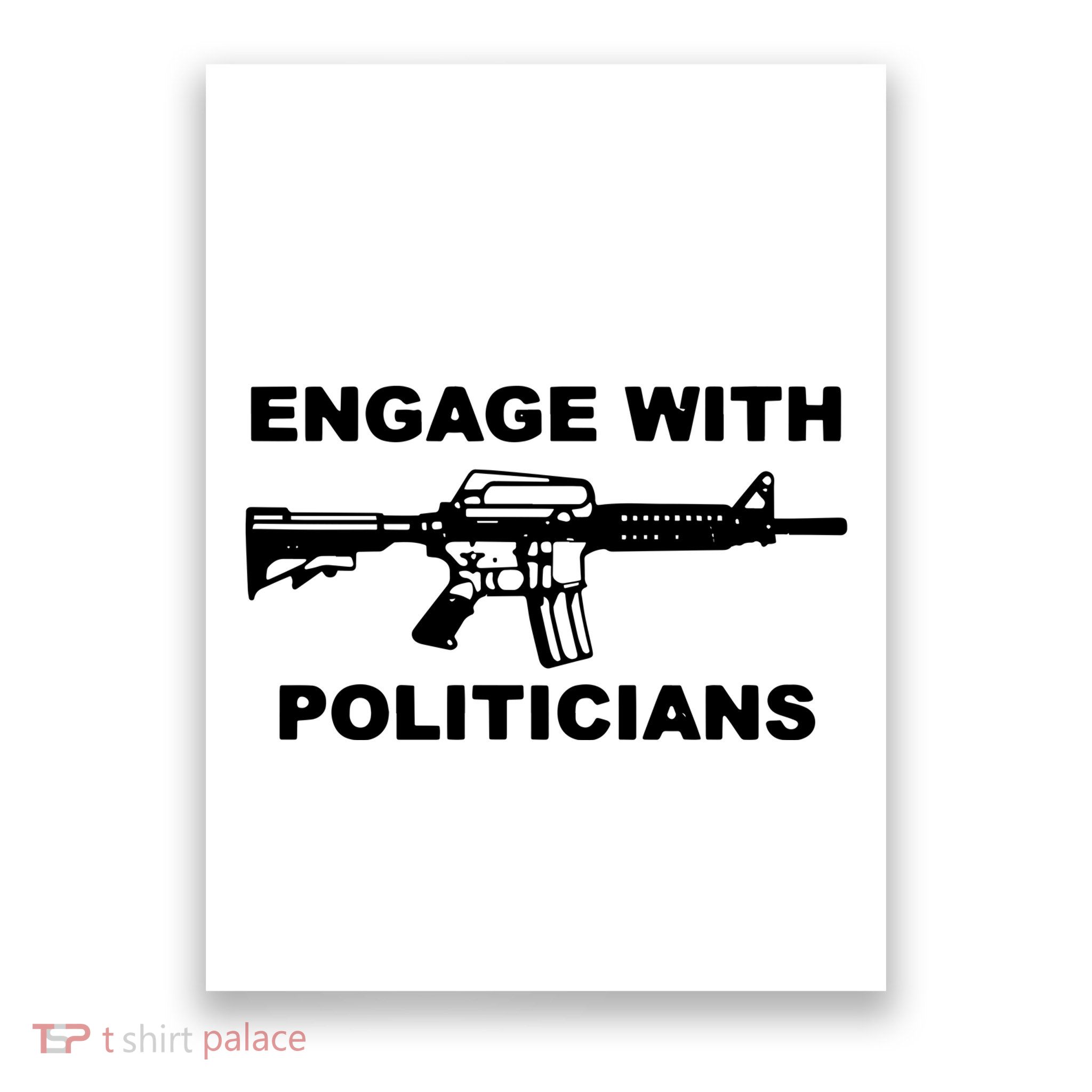 Krime Engage With Politicians Poster