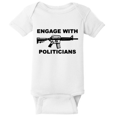 Krime Engage With Politicians Baby Bodysuit