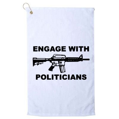 Krime Engage With Politicians Golf Towel