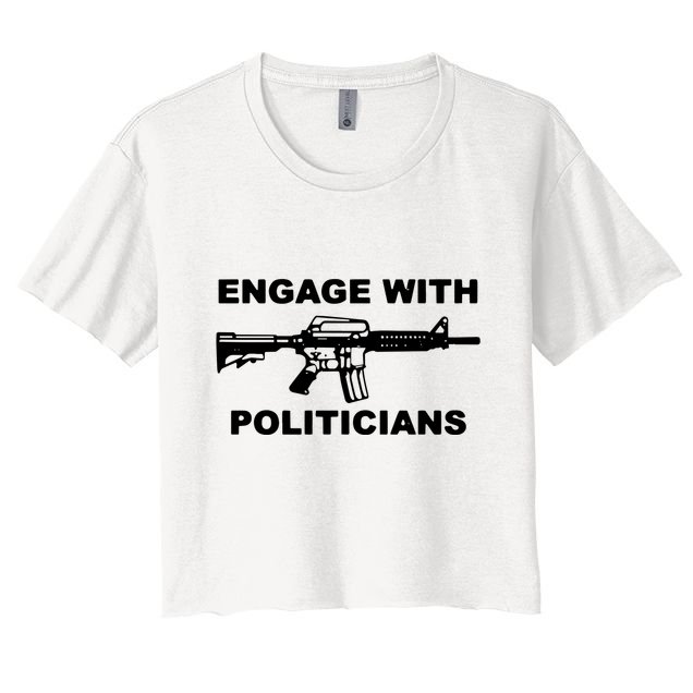 Krime Engage With Politicians Crop Top