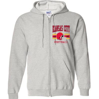 Kansas Football 1960 Full Zip Hoodie