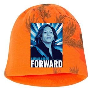 Kamala Forward 2024 Presidential Election President Harris Kati - Camo Knit Beanie