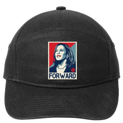 Kamalaharris Forward 2024 Kamalaharris Forward 7-Panel Snapback Hat