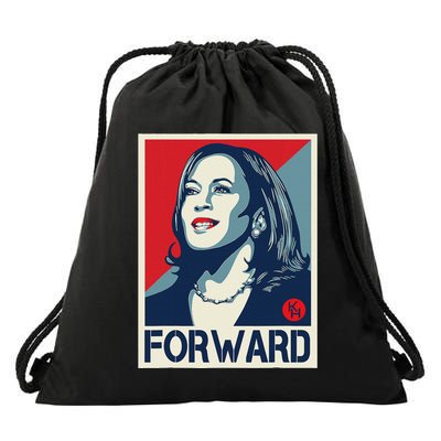 Kamalaharris Forward 2024 Kamalaharris Forward Drawstring Bag