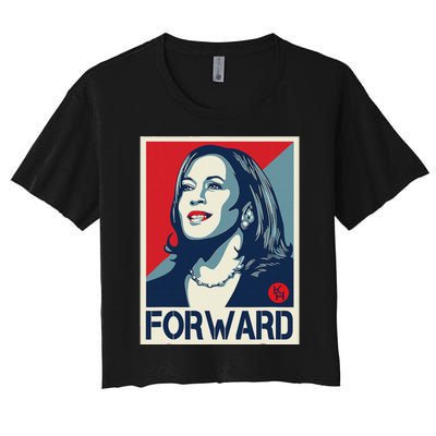 Kamalaharris Forward 2024 Kamalaharris Forward Women's Crop Top Tee