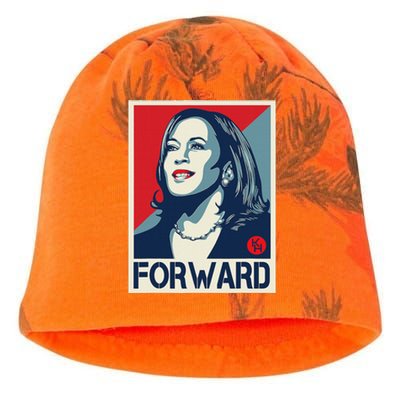 Kamalaharris Forward 2024 Kamalaharris Forward Kati - Camo Knit Beanie