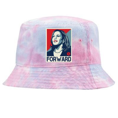 Kamalaharris Forward 2024 Kamalaharris Forward Tie-Dyed Bucket Hat