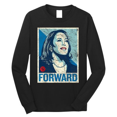 Kamalaharris Forward 2024 Harriswaltz 2024 Long Sleeve Shirt