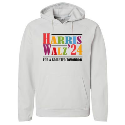 Kamalaharris Forward 2024 Kamalaharris Forward Performance Fleece Hoodie