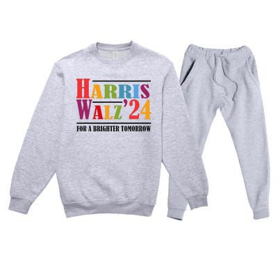 Kamalaharris Forward 2024 Kamalaharris Forward Premium Crewneck Sweatsuit Set