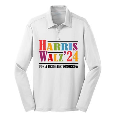 Kamalaharris Forward 2024 Kamalaharris Forward Silk Touch Performance Long Sleeve Polo