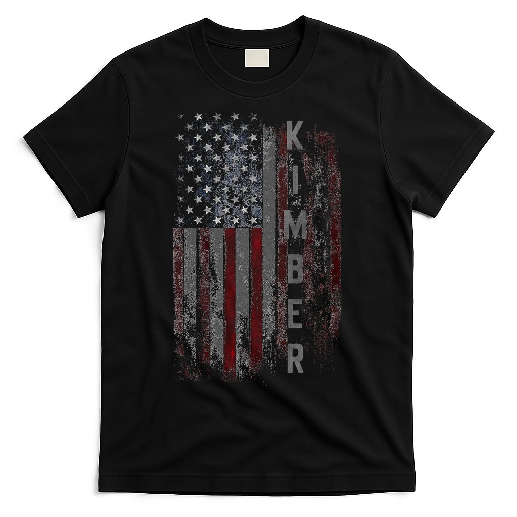 Kimber Family American Flag T-Shirt