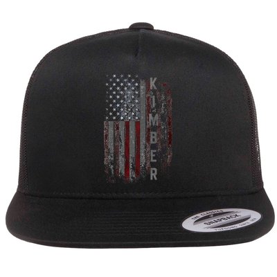 Kimber Family American Flag Flatbill Hat