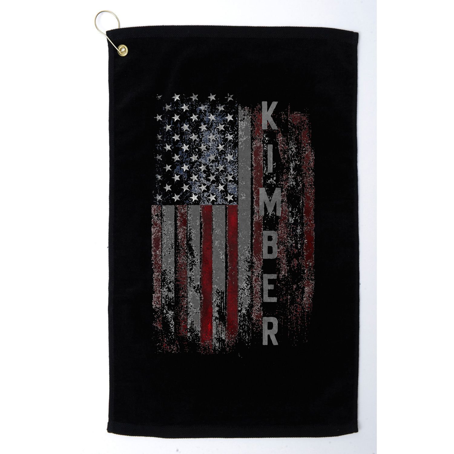 Kimber Family American Flag Golf Towel