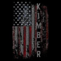 Kimber Family American Flag Toddler T-Shirt