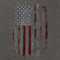 Kimber Family American Flag Cotton Canvas Backpack