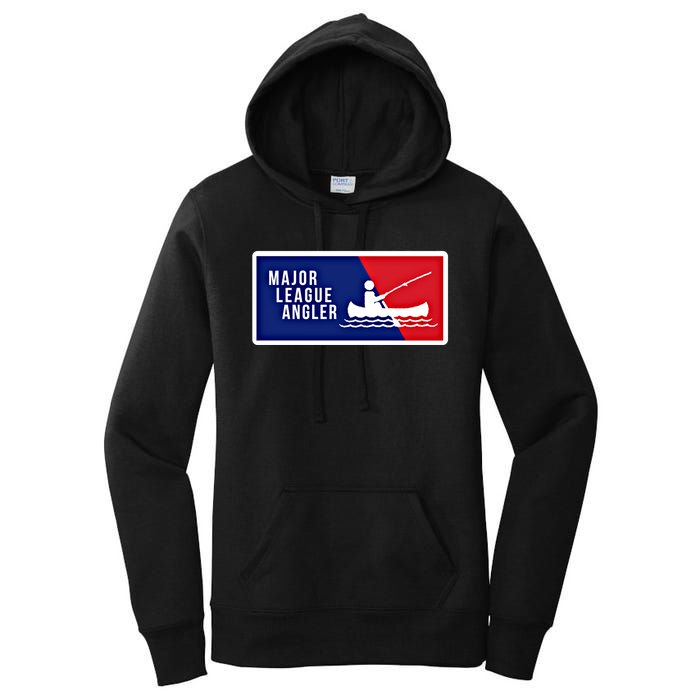 Kayak Fishing Angler Love To Fish Major League Gift For Dad Gift Women's Pullover Hoodie