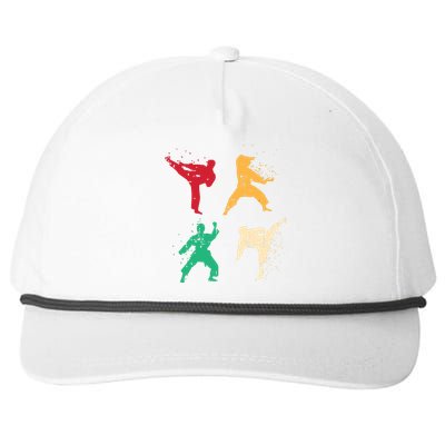 Karate For A Martial Art Enthusiast Snapback Five-Panel Rope Hat