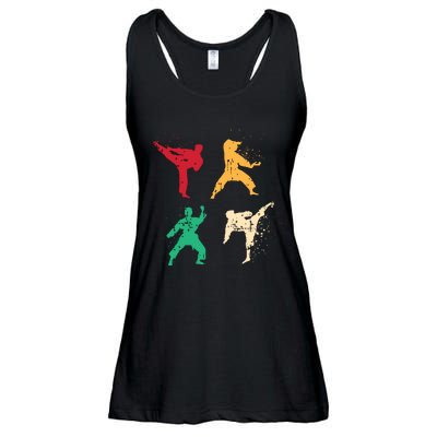 Karate For A Martial Art Enthusiast Ladies Essential Flowy Tank