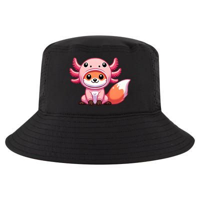 Kawaii Fox Axolotl Costume Cool Comfort Performance Bucket Hat