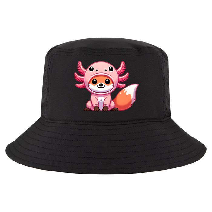 Kawaii Fox Axolotl Costume Cool Comfort Performance Bucket Hat