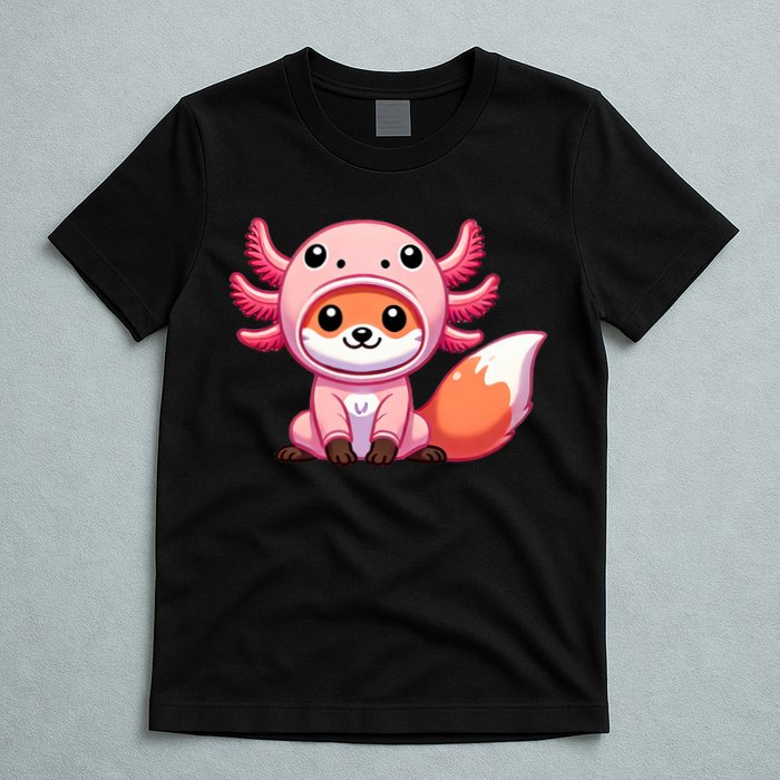 Kawaii Fox Axolotl Costume T-Shirt