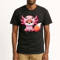 Kawaii Fox Axolotl Costume Tall T-Shirt
