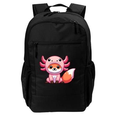 Kawaii Fox Axolotl Costume Backpack
