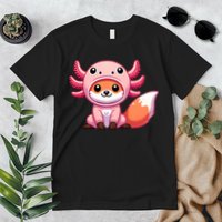 Kawaii Fox Axolotl Costume Premium T-Shirt