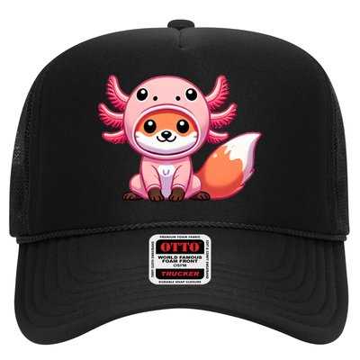 Kawaii Fox Axolotl Costume Hat